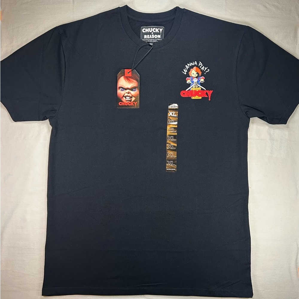 Chucky x Reason “Wanna Play? Good Guys It’s Time to Play” Designer Tee